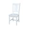 International Concepts Set of 2 San Remo Splatback Chairs, White C08-10P - alternate 1